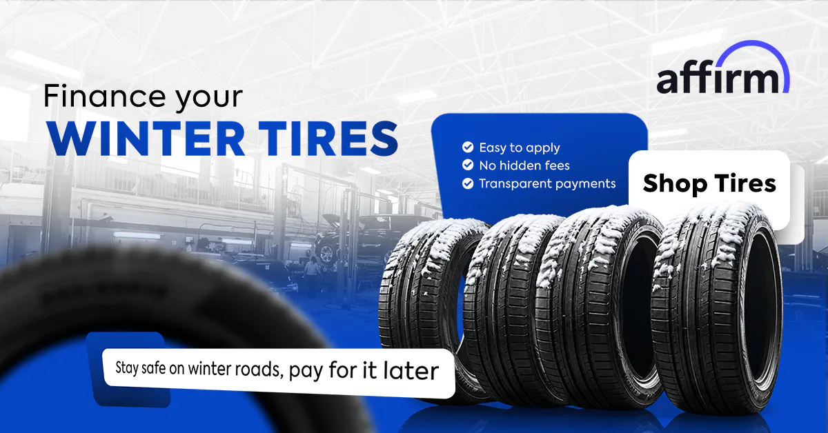 Winter tire financing at Scougall Motors
